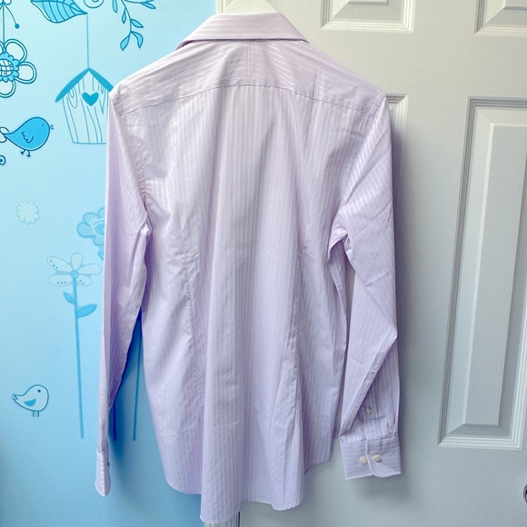 NWT Jasper Conran Tailored Fit 100% Cotton Bottom Up Men's Shirt Neck Size 15" ! - Picture 7 of 12